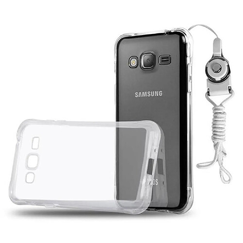 Cadorabo Coque Samsung Galaxy J1 2016 en Transparent Étui