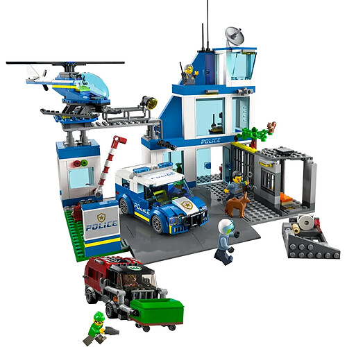 Lego 60316 Le Commissariat de Police Multicolore