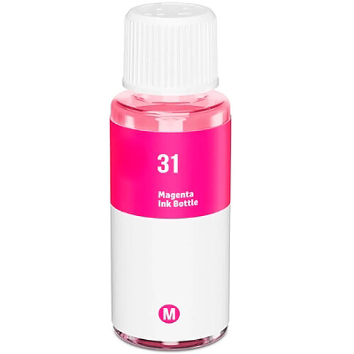 Encre magenta compatible Hp 31 70 ml (1Vu27Ae)