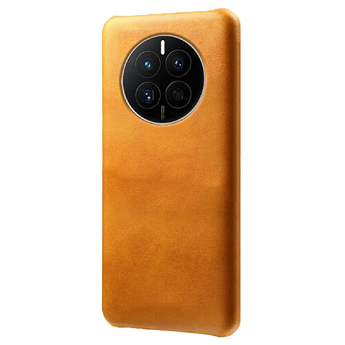 Coque en TPU + PU texture des veaux, antichoc, antidérapante pour votre Huawei Mate 50 4G - orange