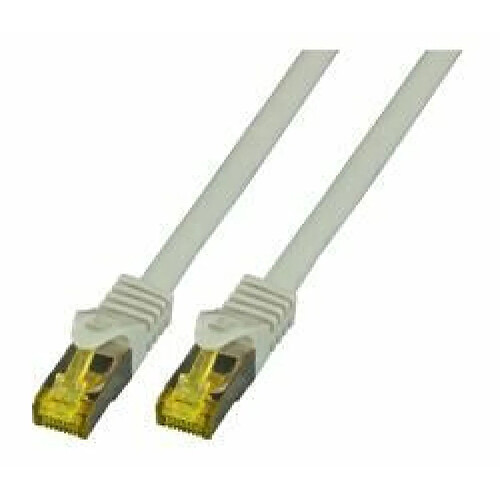 EFB Elektronik MK7001.3G câble de réseau 3 m Cat6a S/FTP [S-STP] Gris (EFB Patch cable S/FTP, Cat.6A RJ45, LSZH, 3m, made on Cat.7 raw cable, gray)