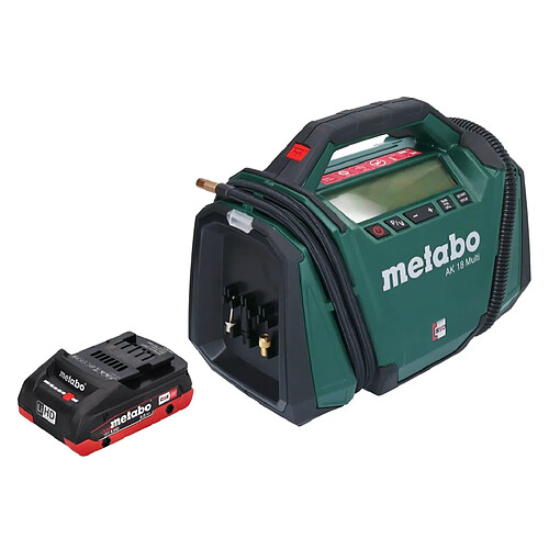 Metabo AK 18 Multi Compresseur sans fil 18 V 11 bar + 1x batterie 4,0 Ah - sans chargeur