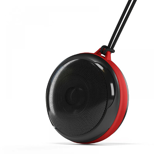 General Haut-parleur Bluetooth de douche étanche IP67, haut-parleur extérieur sans fil portable avec son HD, mini haut-parleur percutant, couplage de haut-parleurs étanches pour la maison, l'extérieur, les voyages (rouge brique)