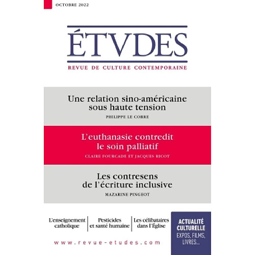 Etudes, n° 4297 · Occasion