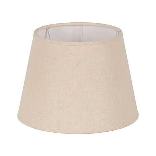 BigBuy Home Écran de lampe Beige 25 x 25 x 18 cm