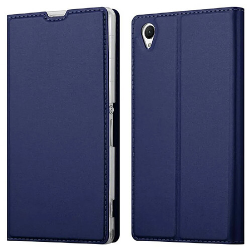 Cadorabo Coque Sony Xperia Z1 Etui en Bleu