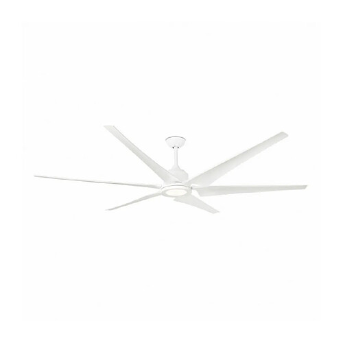 faro Plafonnier ventilateur Cies blanc brillant 43 Cm