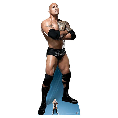 Star Cutouts Figurine en carton The Rock bras croisés - Dwayne Johnson 195 cm