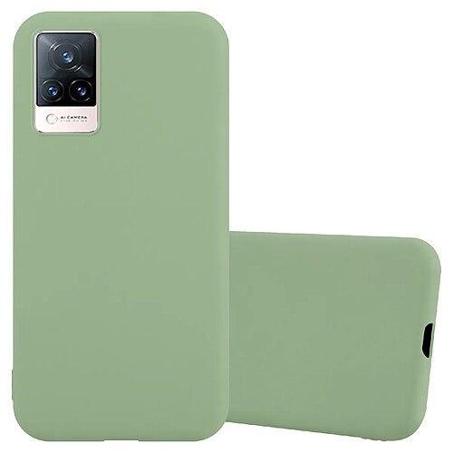 Cadorabo Coque Vivo V21 4G / 5G Etui en Vert