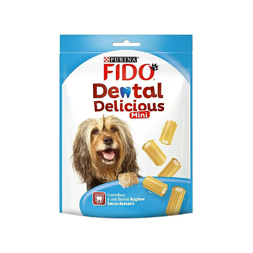 FIDO Os a mâcher Dental Delicious Mini - 130 g - Pour chien