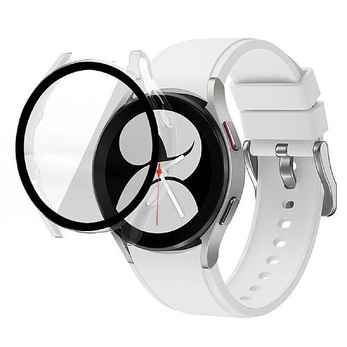 Coque en TPU caoutchouté sensible transparent pour votre Samsung Galaxy Watch4 44mm