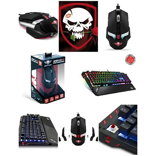 Pack GAMER Spirit Of Gamer PRO-K700 SOURIS XPERT M300+ CLAVIER XPERT K700