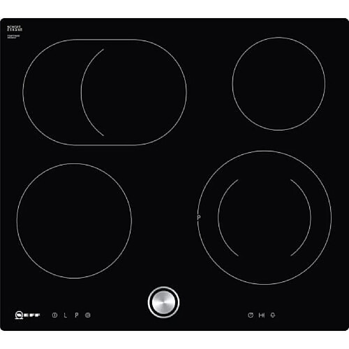 Neff T16TT76N0 Cuisson à Induction 8300 W 4 Foyers Verre Céramique Noir