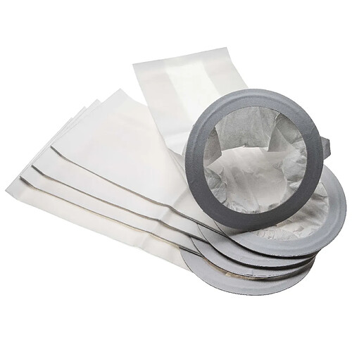 vhbw 5 sacs papier compatible avec Nilfisk GD 10 Back aspirateur 43,45cm x 17.9cm