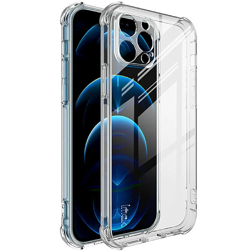 Coque en TPU airbag résistant aux chutes transparent pour votre Apple iPhone 12 Pro