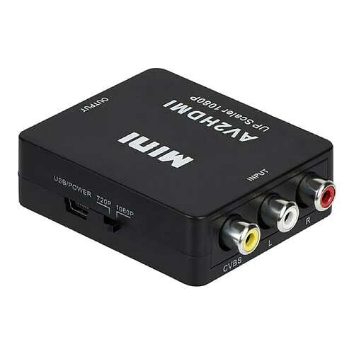 convertisseur hdmi vers av composite rca cvbs