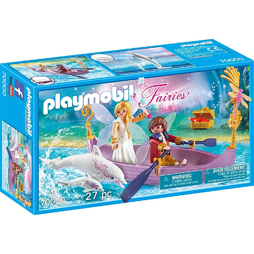 Playmobil® PLAYMOBIL 70000 Fairies - Bateau romantique avec couple de fées