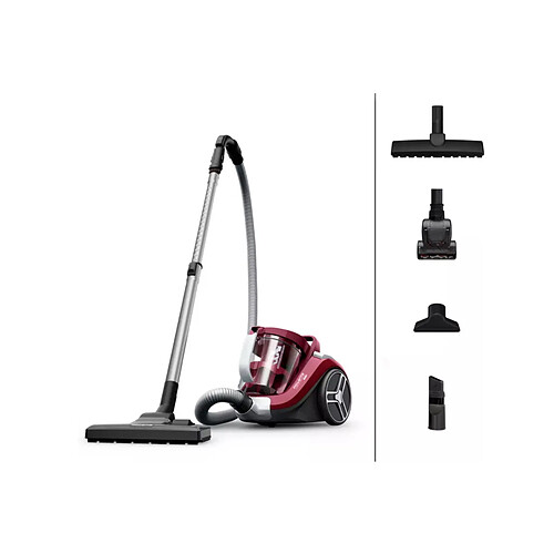 Aspirateur sans sac 900w 75db rouge - RO4B63EA - ROWENTA