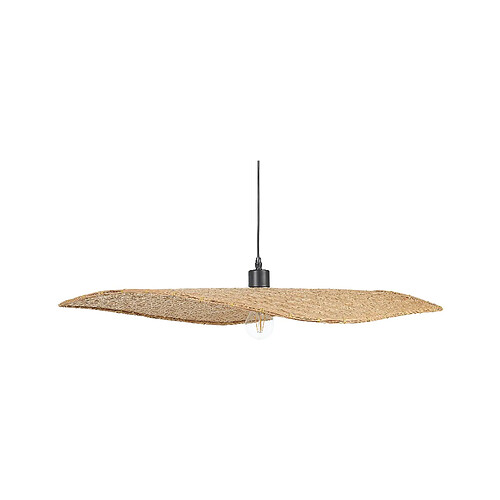 Beliani Lampe suspension GALANA Bambou Bois clair