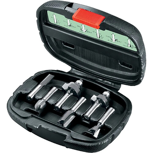 Bosch piècees HM-Fräser-Set (8mm-Schaft)