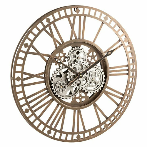 Paris Prix Horloge Murale Design Chiffres Romains 60cm Or