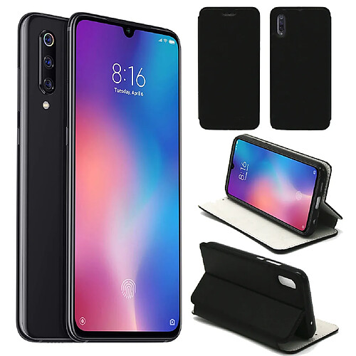 Xeptio Xiaomi Mi 9 (Mi9) L Etui coque noir pochette Slim