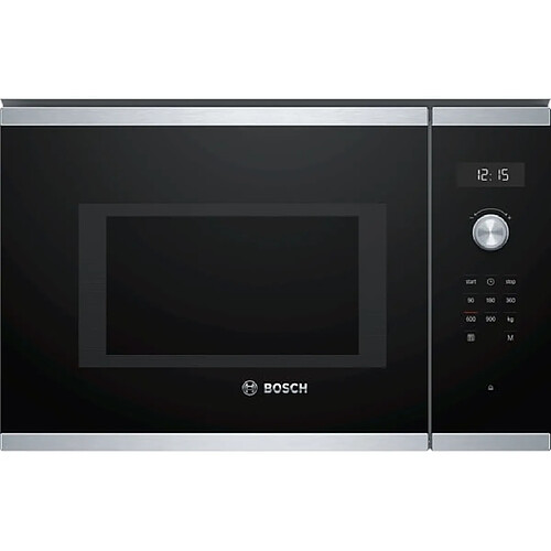 Bosch Micro ondes Encastrable BFL554MS1F, Série 6, AutoPilot7, 25 litres