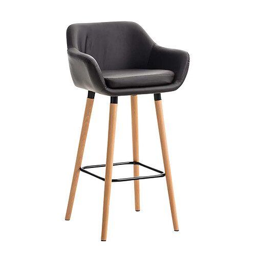 Non Tabouret de bar Grant simili cuir