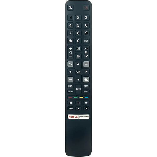 SANAG Nouveau Rc802Nu-Yui1 Telecommande De Remplacement Rc802Nu Yui1 Telecommande Pour Tcl Rc802Nu Yui1 Tv 55C735K 65C735K 65C935K 75C735K 75C935K Remote Controller