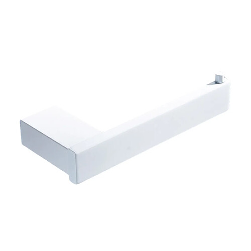 Universal 1 PCs Porte-papier toilette Toilette Rouleau en acier inoxydable Accessoires de toilette Toilette Rouleau Porte-papier de serviette (blanc) | Porte-papier (blanc)