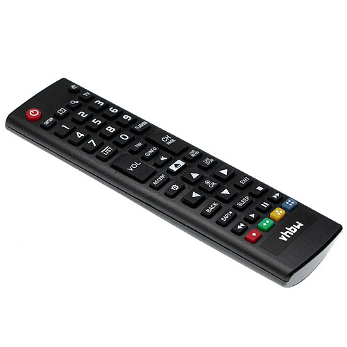 vhbw Télécommande compatible avec LG 43UH7500UA, 49LH5700UD, 49UH6030, 49UH6030UB, 49UH6030UD, 49UH6090 télévision,TV - télécommande de rechange