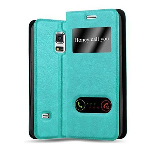 Cadorabo Coque Samsung Galaxy S5 / S5 NEO Etui en Turquoise