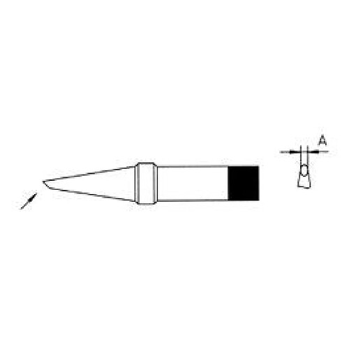 Panne de fer à souder 1,2 mm Weller PT-F8