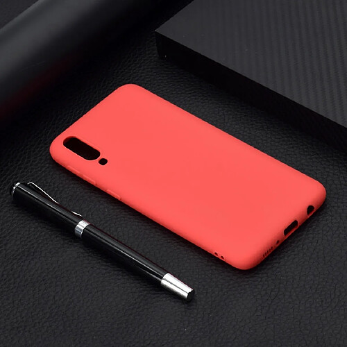 Wewoo Coque Souple Pour Galaxy A70 Bonbons TPU Couleur Rouge