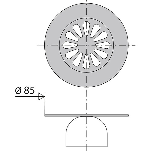 grille à cloche - valentin 03510000000