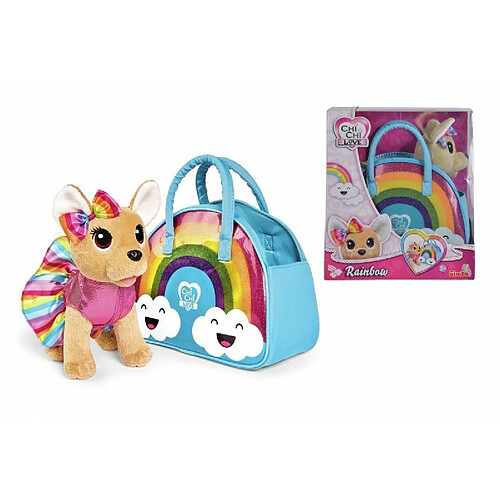 peluche simba - chi chi love, arcobaleno [wlsimi0uc093438]