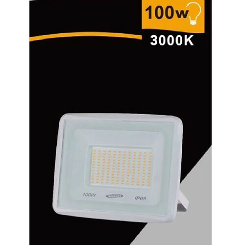 Tradex LED 100 W 9000LM IP65 BLANC CHAUD LUMIÈRE NATURELLE FROIDE EK02-100W-B