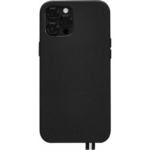 ARTEFAKT Coque pour iPhone 12 Pro Max en Cuir Elysée Noir