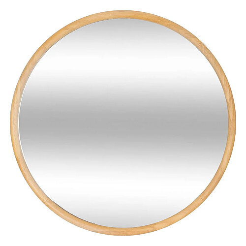 Atmosphera, Createur D'Interieur Miroir rond en bois - Diam 55 cm - Marron