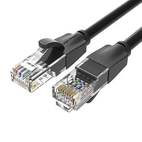 Câble réseau Vention Ibebl 10 M Cat6 U/Utp Utp noir