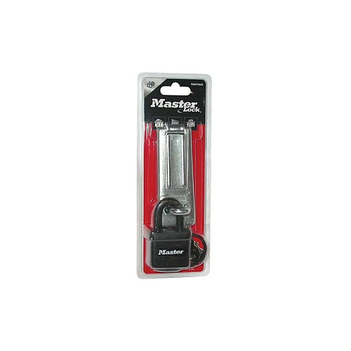 Master Lock 7804704EURD Moraillion avec cadenas 40 mm