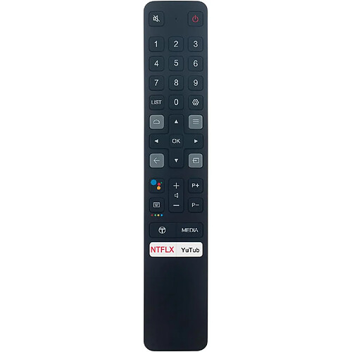 SANAG 06-Btznyy-Arc901V Rc901V Fmr1 Remplacement De La Telecommande Vocale Compatible Avec Tcl Tv Compatible With Iffalcon F510B K610B