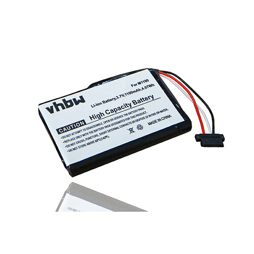 Vhbw BATTERIE LI-ION 1100mAh pour MEDION GoPal E4230, E4240, E4245 remplace M1100