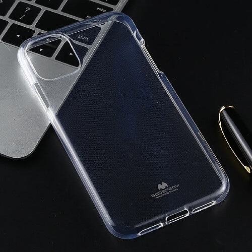 Wewoo Coque Souple JELLY TPU antichoc et scratch pour iPhone 11 Transparent