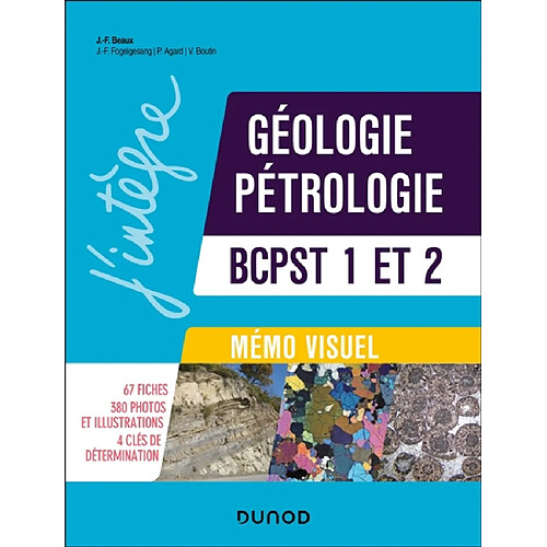 Géologie, pétrologie : BCPST 1 et 2 : mémo visuel