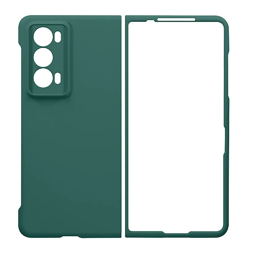 Avizar Coque pour Honor Magic V2 Rigide Fin Soft Touch Caméra Protégée Vert Foncé