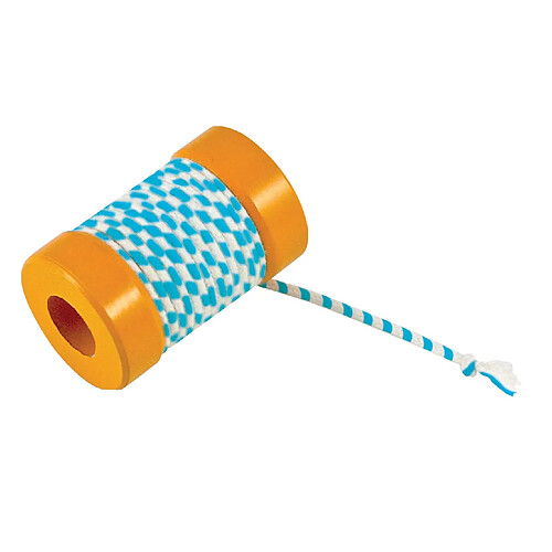 Petstages Orka Kat Spool with String Jouet à Pourchasser/Attraper pour Chat