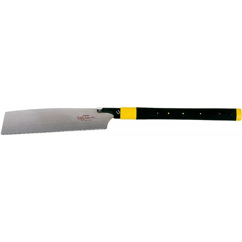 Scie japonaise 265 mm, Argent/noir/jaune - Tajima JPR265R