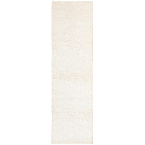 Vidal Tapis de couloir en laine 297x84 beige Darya