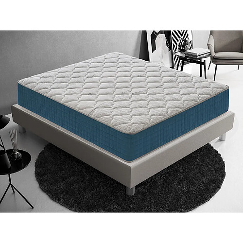 Materassi&Doghe Matelas 140x190 à mémoire de forme - 30 cm de hauteur - Orthopédique - Anatomique - Antibactérien – Anti-acarien